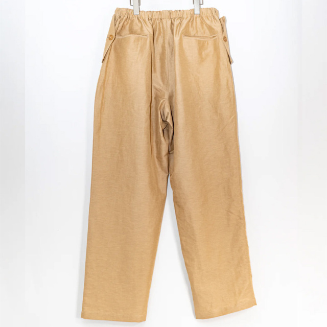Jipijapa,ヒピハパ,majun plus,マジュンプラス,加賀　清一氏,パッチポケットイージーパンツ(キュプラリネンコットン)