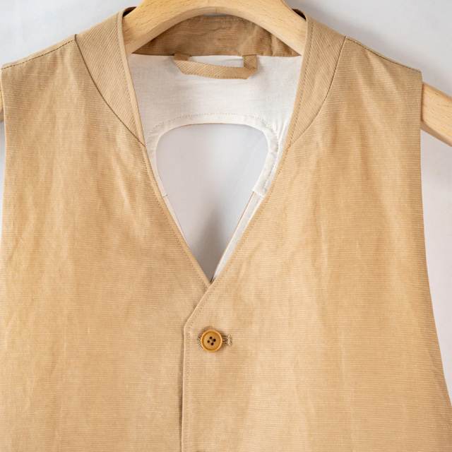 Jipijapa,ヒピハパ,majun plus,マジュンプラス,加賀　清一氏,タクティカルベスト(キュプラリネンコットン)