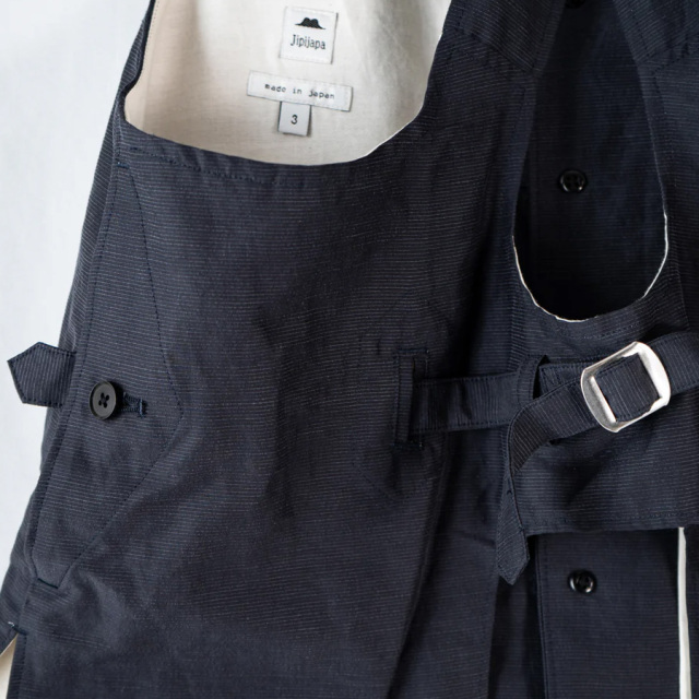 Jipijapa,ヒピハパ,majun plus,マジュンプラス,加賀　清一氏,タクティカルベスト(キュプラリネンコットン)