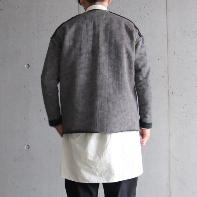 KLASICA (クラシカ) [ASLEEP] GRAINY PRINT BACK SIDE FLEECE SIDE