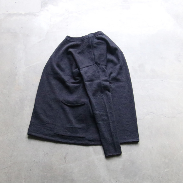 klasica,クラシカ,DOZE,SIDE POCKET WIDE BODY PULL OVER,HOUND TOOTH JACQUARD JERSEY,ポケット付きセーター
