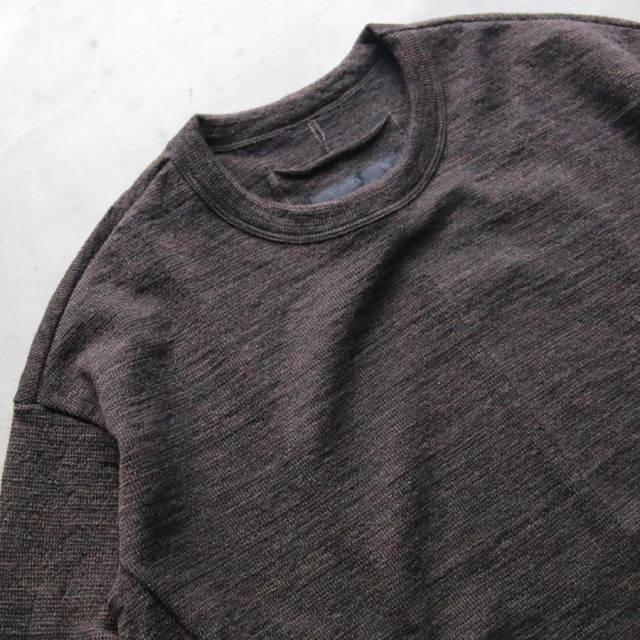 klasica,クラシカ,DOZE,SIDE POCKET WIDE BODY PULL OVER,HOUND TOOTH JACQUARD JERSEY,ポケット付きセーター