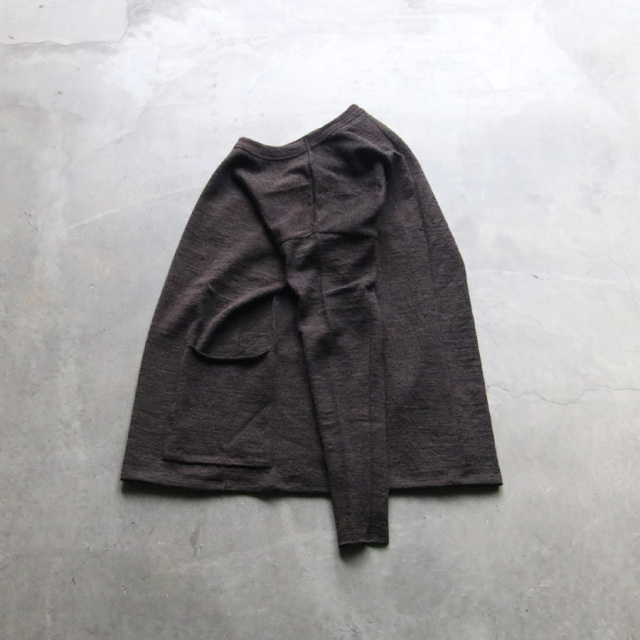 klasica,クラシカ,DOZE,SIDE POCKET WIDE BODY PULL OVER,HOUND TOOTH JACQUARD JERSEY,ポケット付きセーター