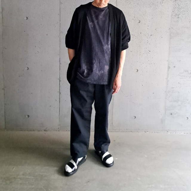 KLASICA (クラシカ) [HAZE] LOOSE FIT HAND DYED TEE / KYOTO SOME