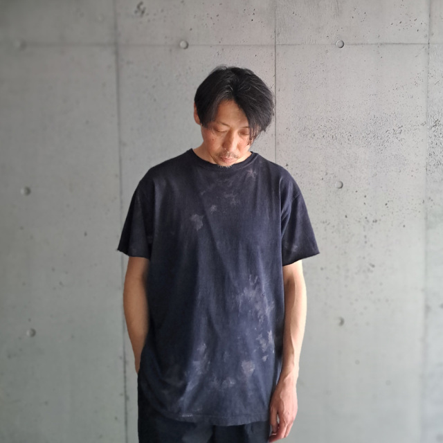 KLASICA 通販,KLASICA 東京取り扱い店舗,KLASICA,クラシカ, HAZE LOOSE FIT HAND DYED TEE