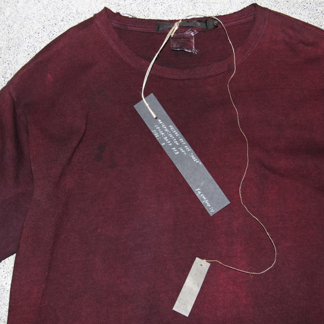 KLASICA 通販,KLASICA 東京取り扱い店舗,KLASICA,クラシカ, HAZE LOOSE FIT HAND DYED TEE