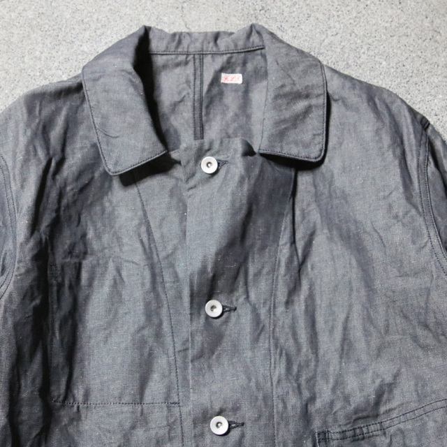 KLASICA (クラシカ) [ LONG WOOD 9.7 ] 9.7oz COTTON x LINEN GRAY