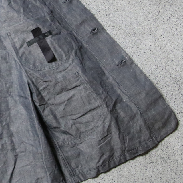 KLASICA (クラシカ) [ LONG WOOD 9.7 ] 9.7oz COTTON x LINEN GRAY