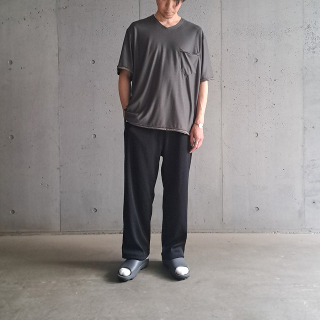 KLASICA 通販,KLASICA 東京取り扱い店舗,KLASICA,クラシカ,PAPER V,WOOL Tシャツ,VネックTシャツ