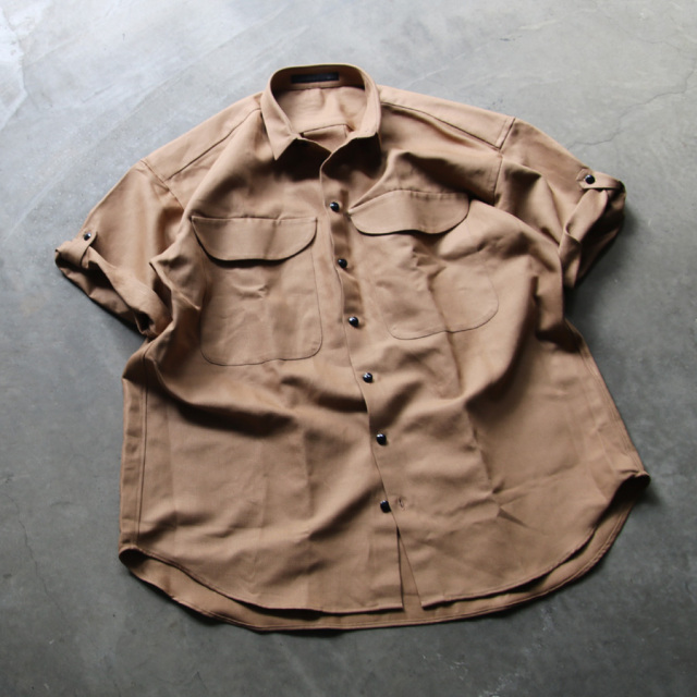 KLASICA (クラシカ) [SH-034] C/L HIGH RISE TWILL LOOSE FIT ROLL UP 