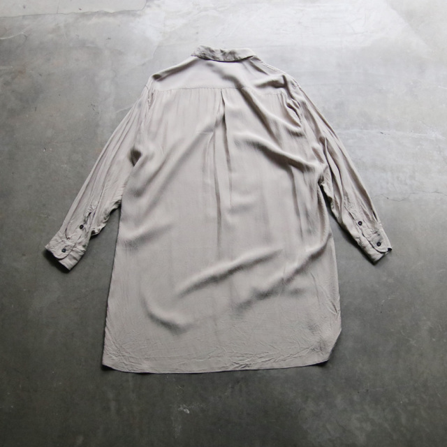 klasica,クラシカ,SH-039,OVER SIZED CLASSIC WIDE SHIRTS,SMALL BATCH SOFT DYE SILK/RAYON