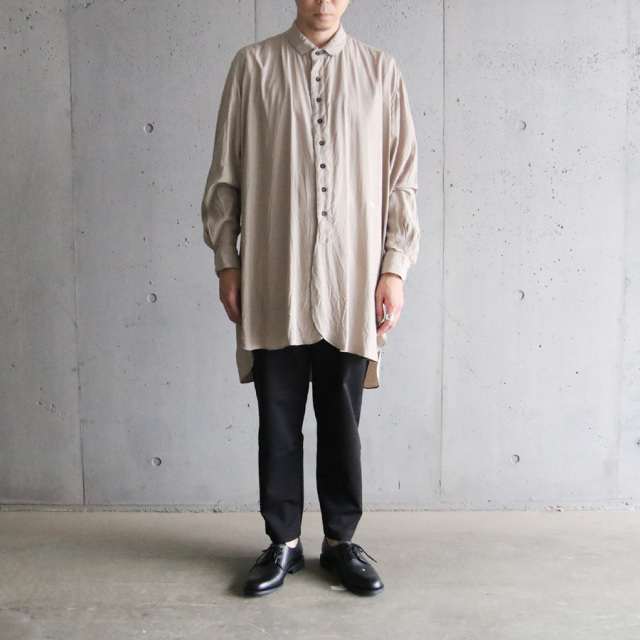 klasica,クラシカ,SH-039,OVER SIZED CLASSIC WIDE SHIRTS,SMALL BATCH SOFT DYE SILK/RAYON