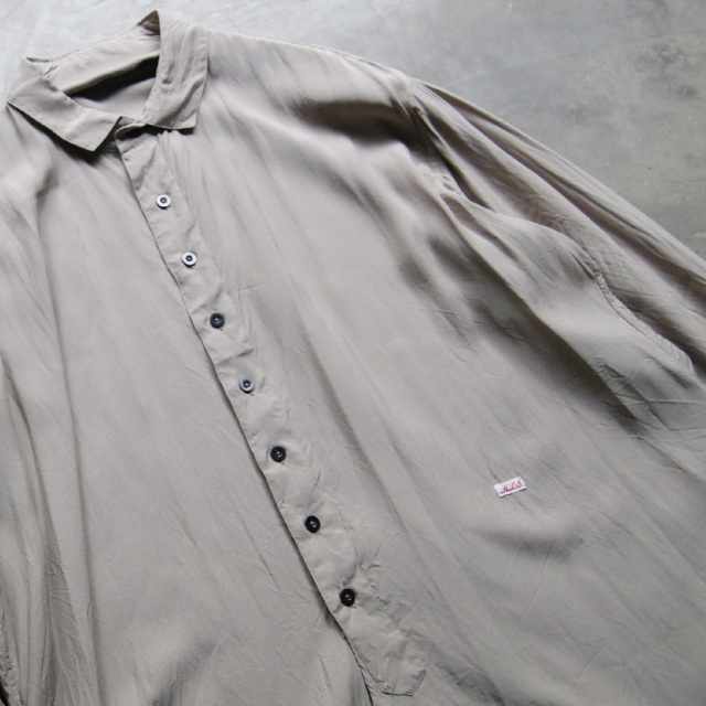 klasica,クラシカ,SH-039,OVER SIZED CLASSIC WIDE SHIRTS,SMALL BATCH SOFT DYE SILK/RAYON