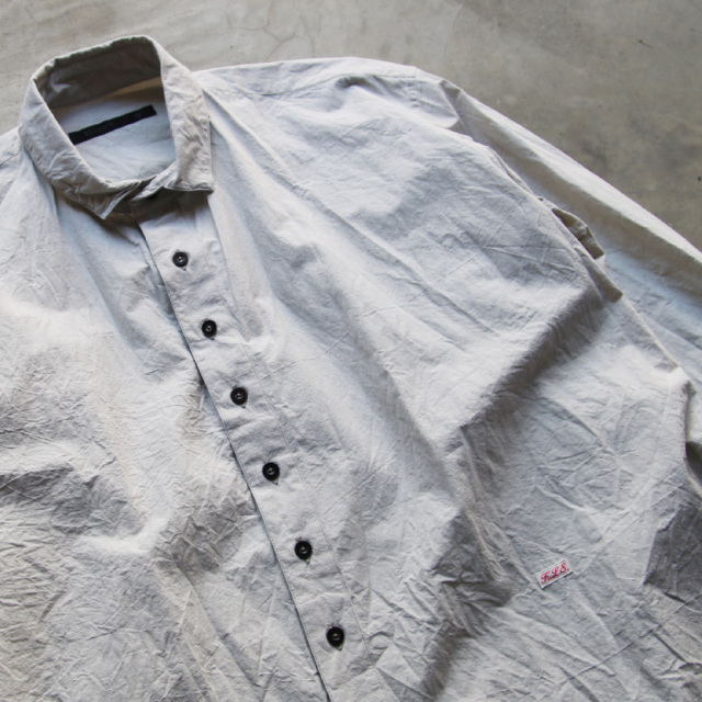 klasica,クラシカ,SH-039,OVER SIZED SHIRTS,hand dye type writer,23c-sh-039-tw