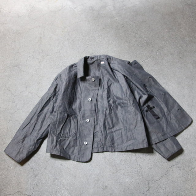 KLASICA (クラシカ) [ SOLO WOOD 9.7 ] 9.7oz COTTON x LINEN GRAY