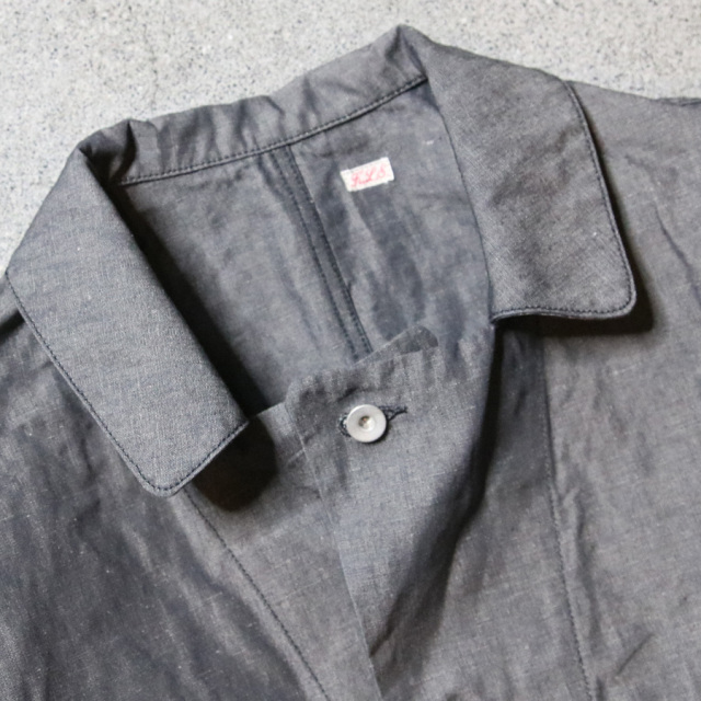 KLASICA (クラシカ) [ SOLO WOOD 9.7 ] 9.7oz COTTON x LINEN GRAY