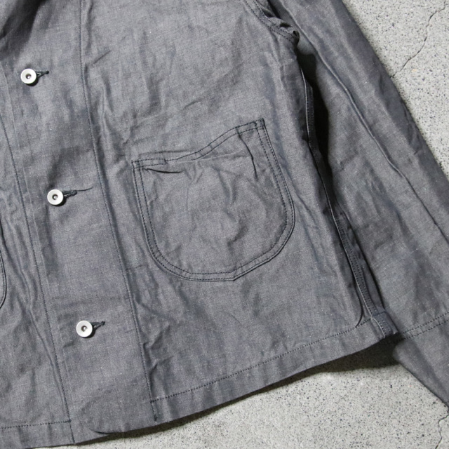KLASICA (クラシカ) [ SOLO WOOD 9.7 ] 9.7oz COTTON x LINEN GRAY