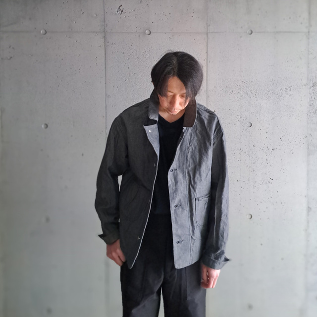 KLASICA 通販,KLASICA 東京取り扱い店舗,KLASICA,クラシカ,SOLO WOOD 9.7,COTTON LINEN GRAY CHAMBRAY
