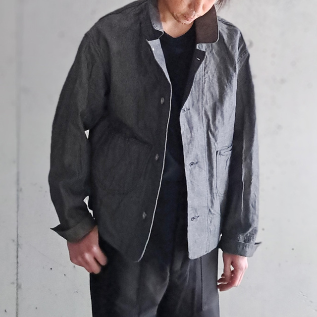 KLASICA 通販,KLASICA 東京取り扱い店舗,KLASICA,クラシカ,SOLO WOOD 9.7,COTTON LINEN GRAY CHAMBRAY