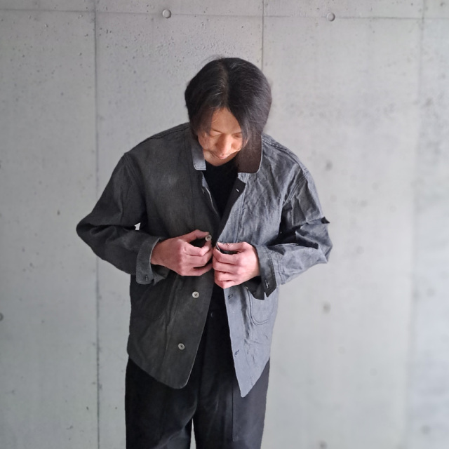 KLASICA 通販,KLASICA 東京取り扱い店舗,KLASICA,クラシカ,SOLO WOOD 9.7,COTTON LINEN GRAY CHAMBRAY