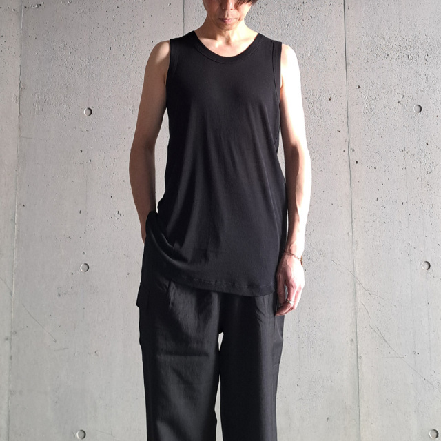 KLASICA 通販,KLASICA 東京取り扱い店舗,KLASICA,クラシカ,SUD, Standard Tank Top ,60/1 high twisted dry cotton fraise