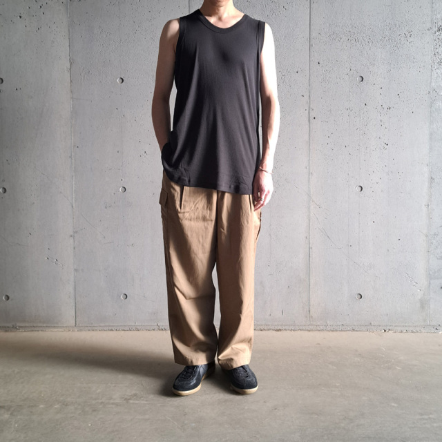 KLASICA 通販,KLASICA 東京取り扱い店舗,KLASICA,クラシカ,SUD, Standard Tank Top ,60/1 high twisted dry cotton fraise