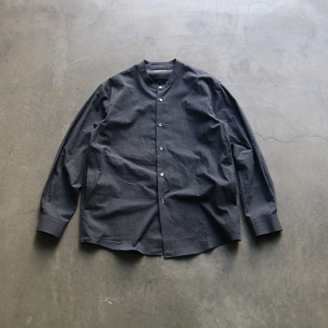 売約済　新品 LAMOND ラモンド　シャツ　サイドポケット　チャコール 売約済 新品 LAMOND ラモンド シャツ サイドポケット チャコール 新品