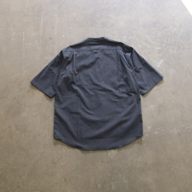 LAMOND (ラモンド) LM-S-084 [BAND COLLAR CHAMBRAY SHIRTS JACKET