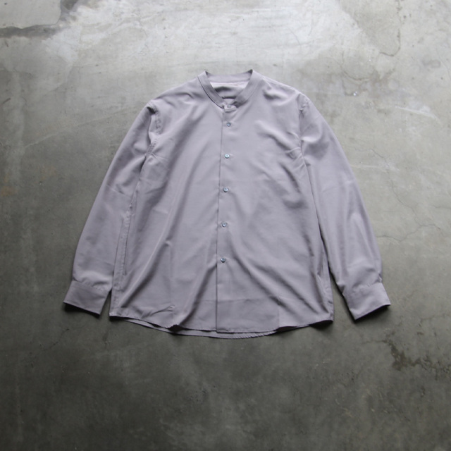 LAMOND,ラモンド,LM-S-085-C/P,BAND COLLAR TUMBLER SHIRTS JACKET
