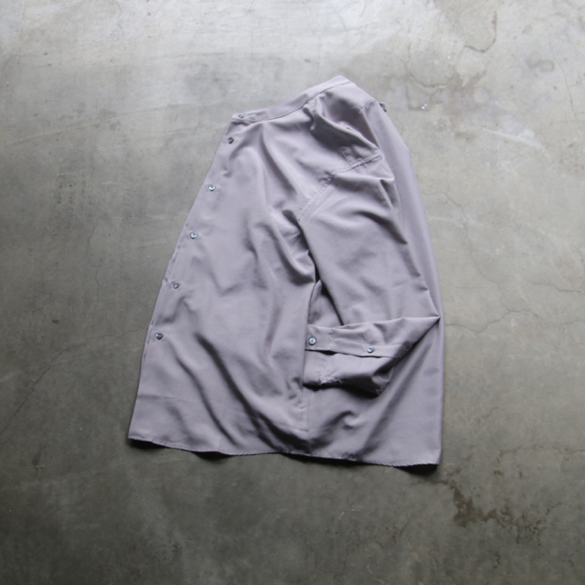 LAMOND,ラモンド,LM-S-085-C/P,BAND COLLAR TUMBLER SHIRTS JACKET