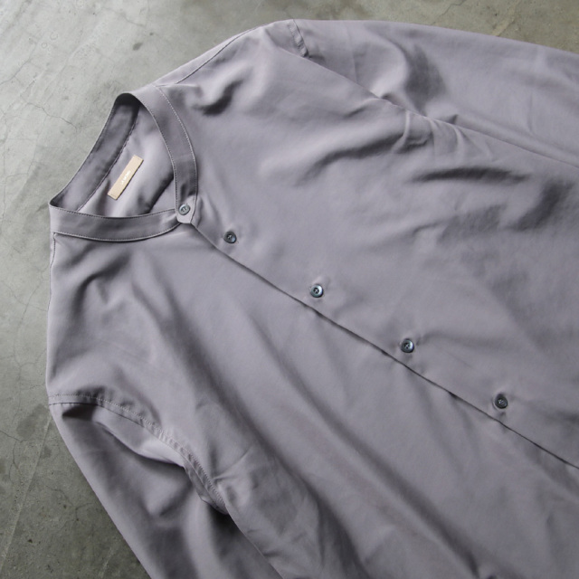 LAMOND,ラモンド,LM-S-085-C/P,BAND COLLAR TUMBLER SHIRTS JACKET