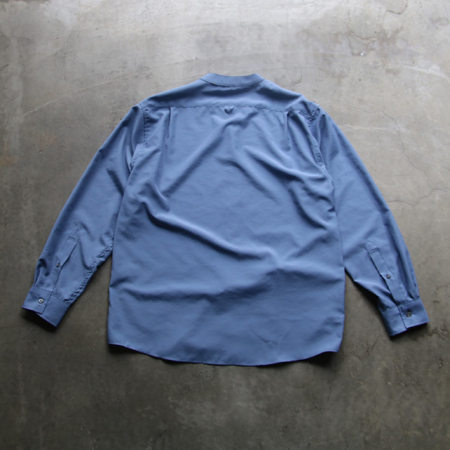 LAMOND,ラモンド,LM-S-085-C/P,BAND COLLAR TUMBLER SHIRTS JACKET