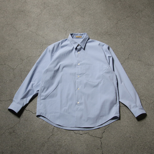 LAMOND,ラモンド,LAMOND 東京取り扱い店舗, lm-s-077-ct, cottony creased shirts
