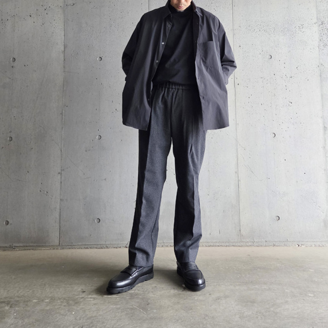 LAMOND,ラモンド,LAMOND 東京取り扱い店舗, lm-s-077-ct, cottony creased shirts