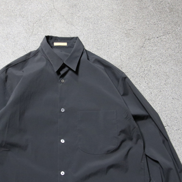 LAMOND,ラモンド,LAMOND 東京取り扱い店舗, lm-s-077-ct, cottony creased shirts