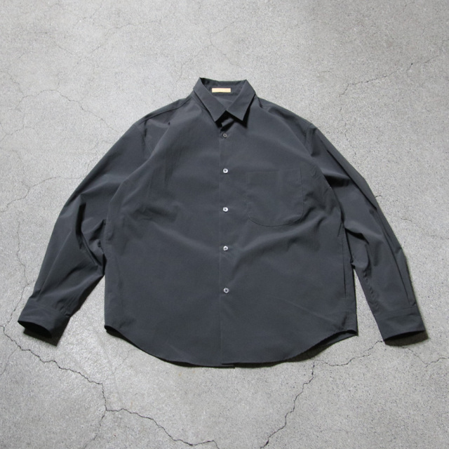 LAMOND,ラモンド,LAMOND 東京取り扱い店舗, lm-s-077-ct, cottony creased shirts