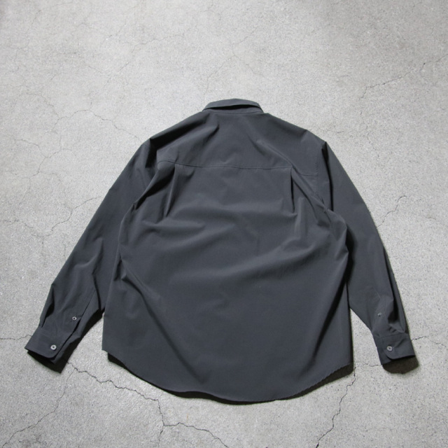 LAMOND,ラモンド,LAMOND 東京取り扱い店舗, lm-s-077-ct, cottony creased shirts