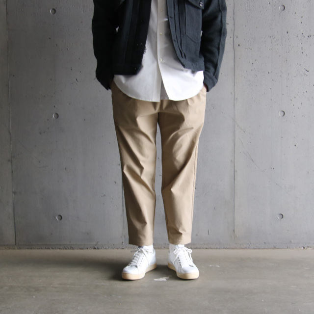 LA MOND.｜ラモンド　ミラノリブ イージーパンツ［ヒロ］ LAMOND (ラモンド) LM-P-077-TM [THERMO TWILL PANTS