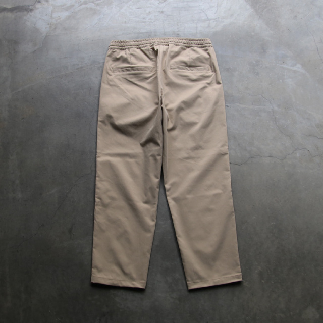 LA MOND.｜ラモンド　ミラノリブ イージーパンツ［ヒロ］ ユニセックス＊LA MOND-ラモンド-STRETCH EASY TROUSERS/LM-P