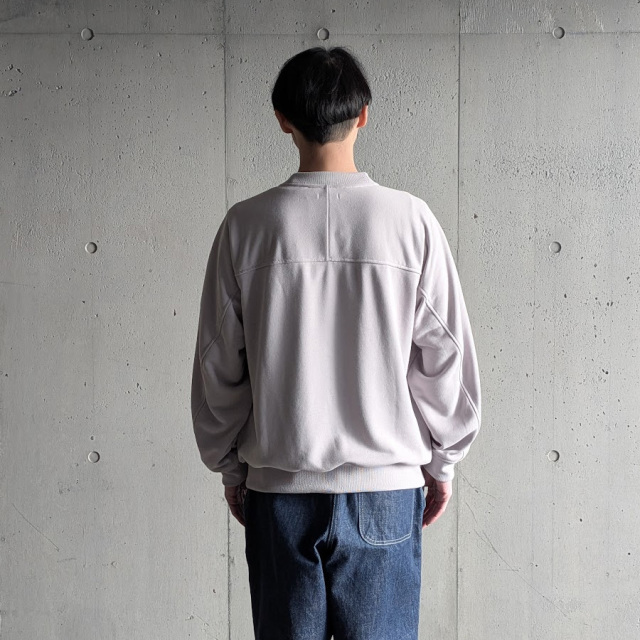 LAMOND,ラモンド,LAMOND 東京取り扱い店舗,lm-c-214,Stitch Work Light Sweat