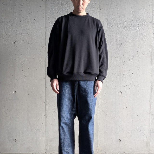 LAMOND,ラモンド,LAMOND 東京取り扱い店舗,lm-c-214,Stitch Work Light Sweat
