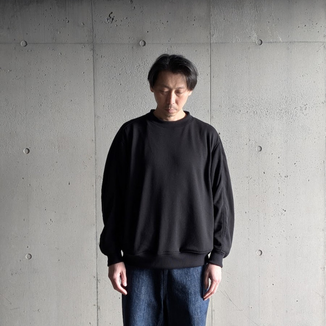 LAMOND,ラモンド,LAMOND 東京取り扱い店舗,lm-c-214,Stitch Work Light Sweat