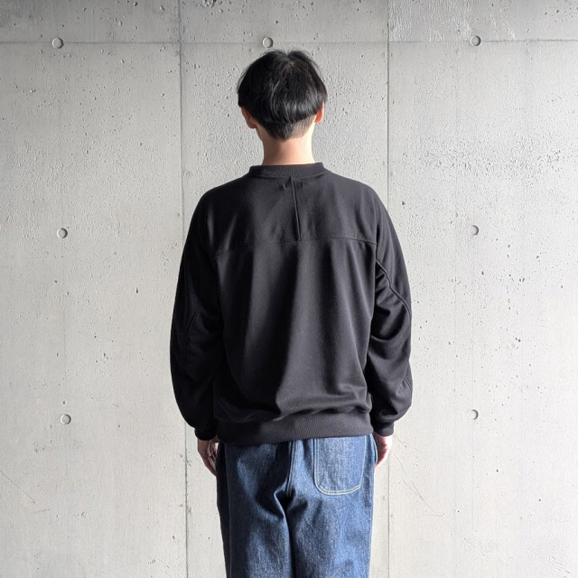 LAMOND,ラモンド,LAMOND 東京取り扱い店舗,lm-c-214,Stitch Work Light Sweat