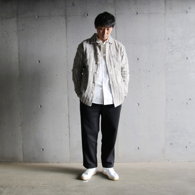 LA MOND,ラモンド,LA MOND,ラモンド,lm-s-077-ox,heavy ox bold shirts jacket