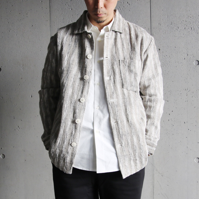 LA MOND,ラモンド,LA MOND,ラモンド,lm-s-077-ox,heavy ox bold shirts jacket