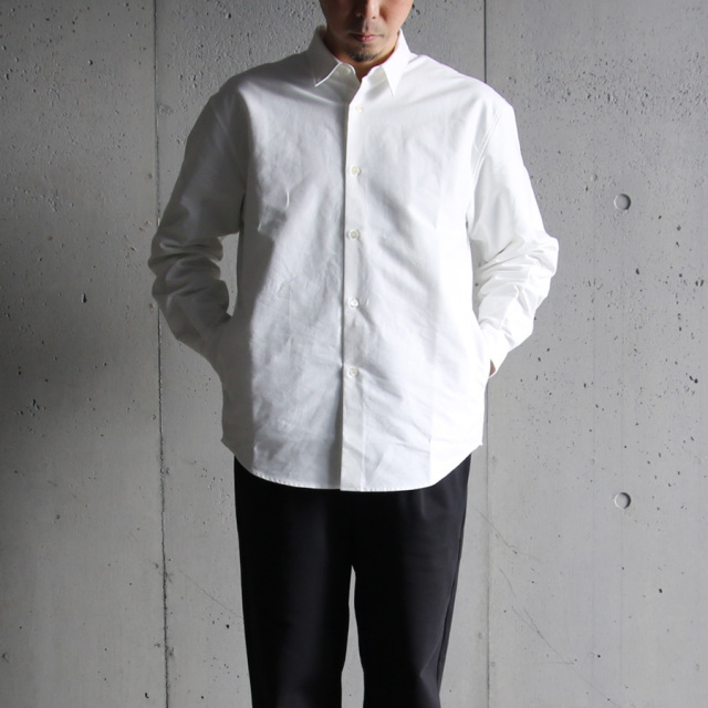 ラモンド　グレー 半袖シャツ Lサイズ LAMOND (ラモンド) LM-S-102-OX [ HEAVY OX SHIRTS ] ヘヴィー