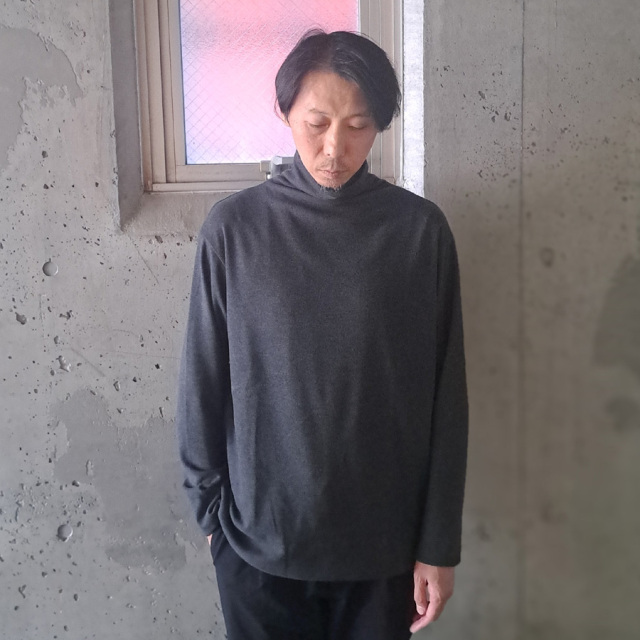 LAMOND,ラモンド,LOUNGE SUEDE HIGH NECK ,LM-C-154,LAMOND 通販,LAMOND 東京取り扱い店舗