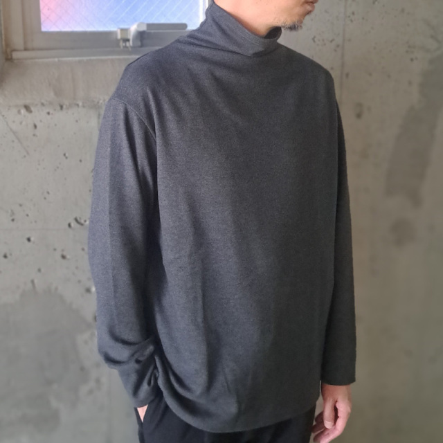 LAMOND,ラモンド,LOUNGE SUEDE HIGH NECK ,LM-C-154,LAMOND 通販,LAMOND 東京取り扱い店舗