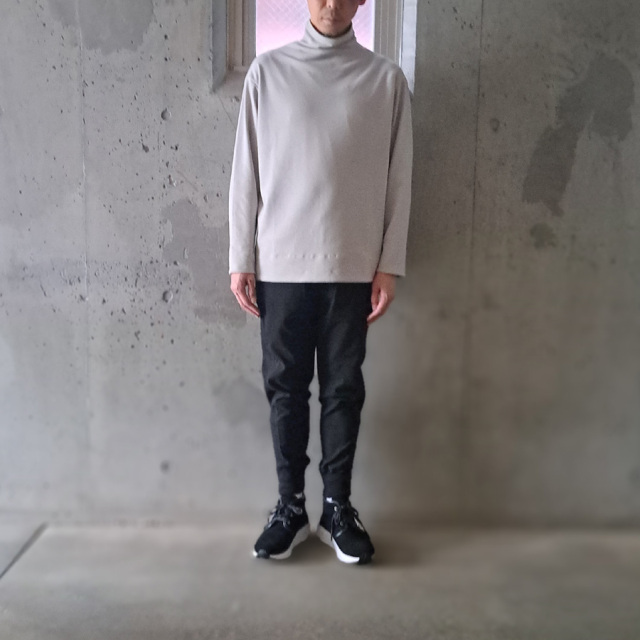 LAMOND,ラモンド,LOUNGE SUEDE HIGH NECK ,LM-C-154,LAMOND 通販,LAMOND 東京取り扱い店舗