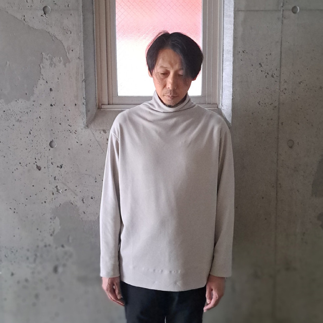 LAMOND,ラモンド,LOUNGE SUEDE HIGH NECK ,LM-C-154,LAMOND 通販,LAMOND 東京取り扱い店舗